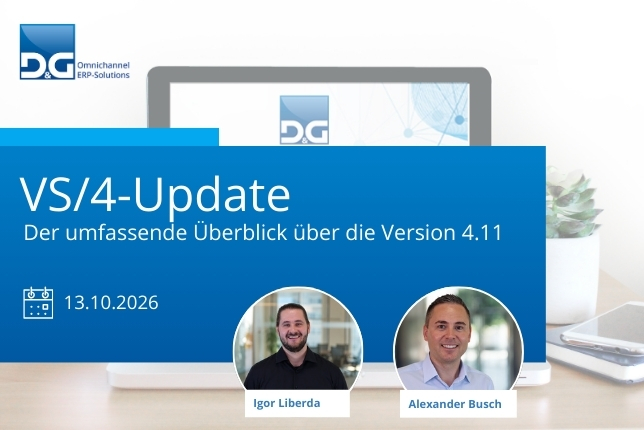 Icon Glocke - D&G-Anwenderseminar zum aktuellsten Update des VS/4