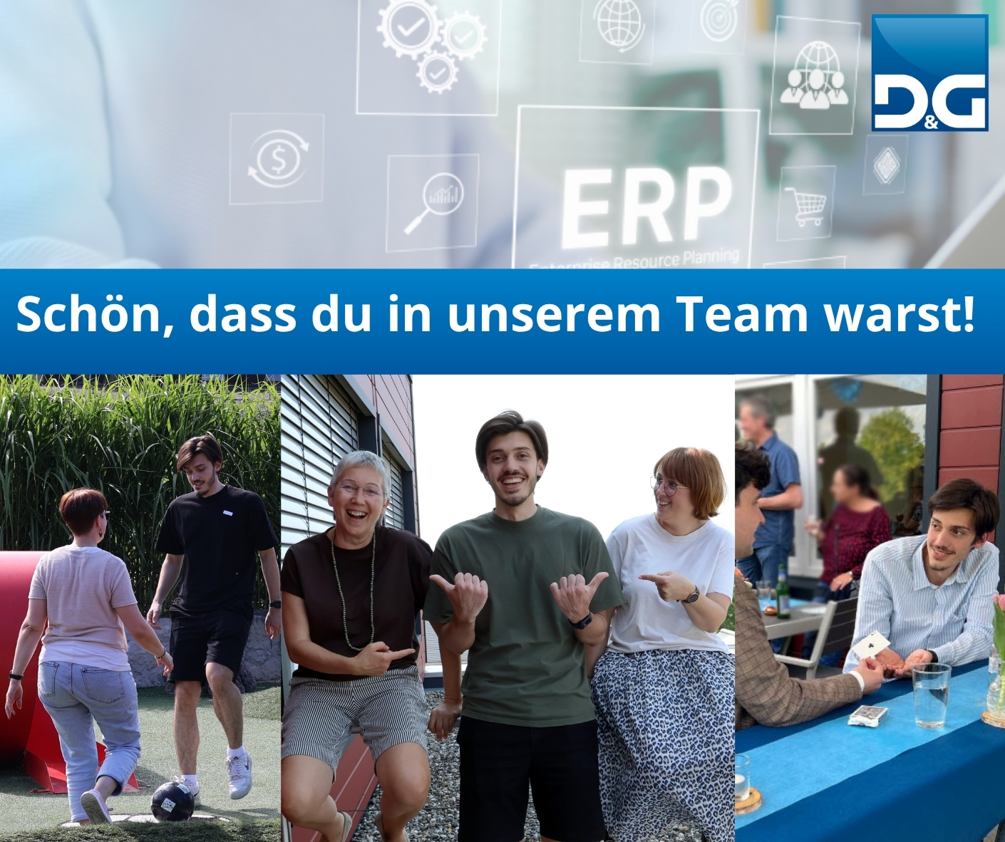Collage von Daniel von Zeit von D&G-Software